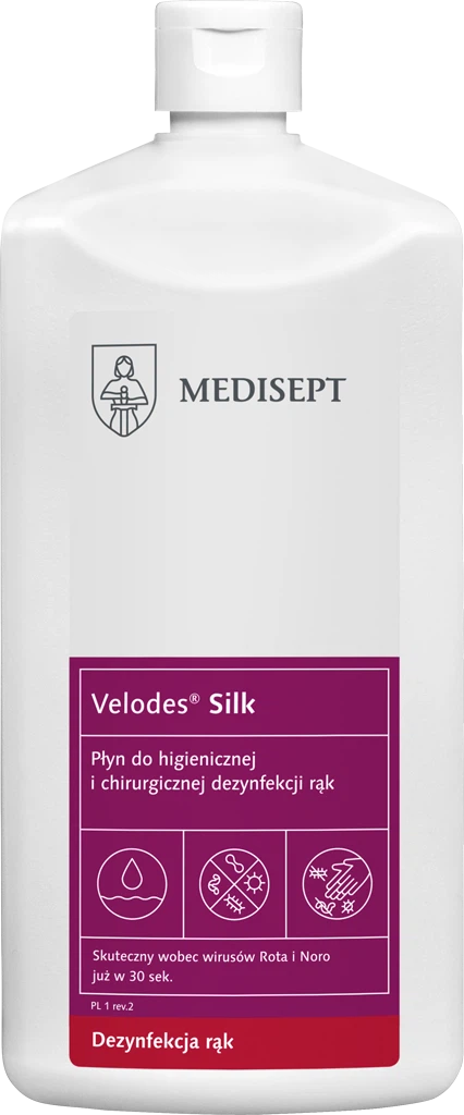 Płyn do dezynfekcji rąk MEDISEPT Velodes Silk 1000ml