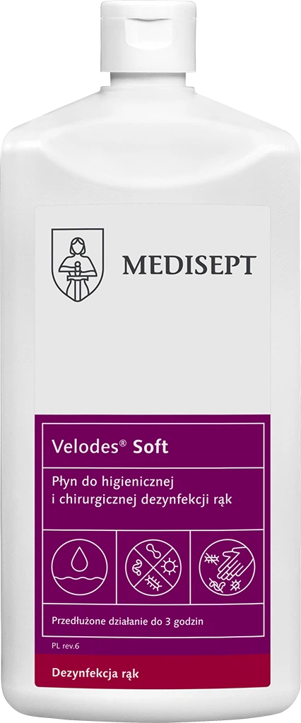 Płyn do dezynfekcji rąk MEDISEPT Velodes Soft 500ml