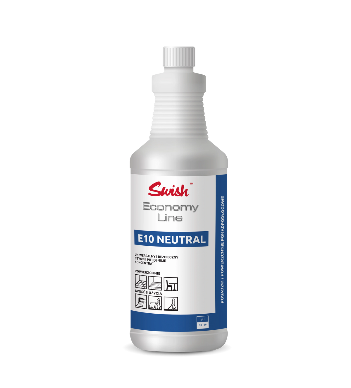 Preparat skoncentrowany do codziennego mycia powierzchni SWISH NEUTRAL 1L