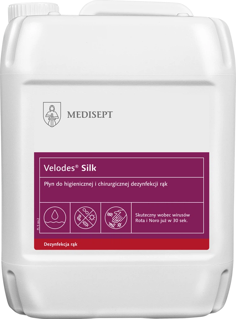 Płyn do dezynfekcji rąk MEDISEPT Velodes Silk 5L