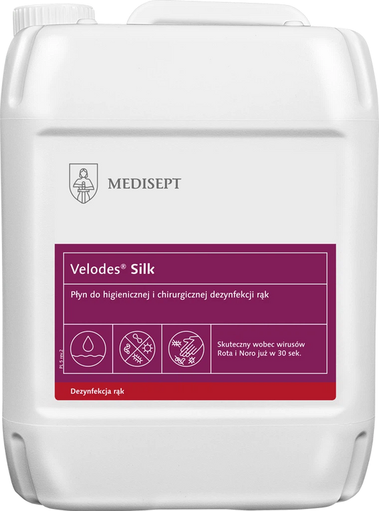 Płyn do dezynfekcji rąk MEDISEPT Velodes Silk 5L