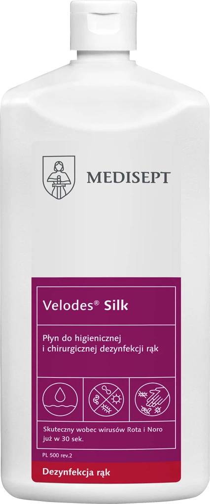 Płyn do dezynfekcji rąk MEDISEPT Velodes Silk 500ml
