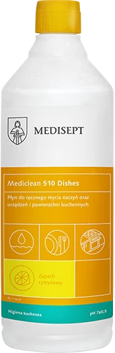 Płyn do naczyń MEDISEPT 1000ml Cytrynowy