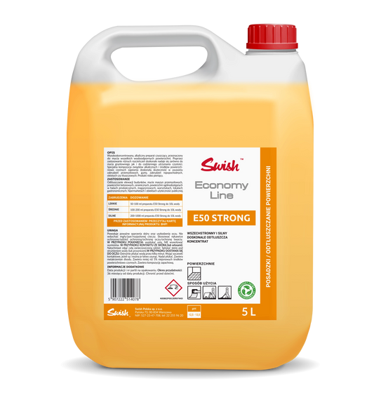 Preparat skoncentrowany do mycia odtłuszczający SWISH 5L