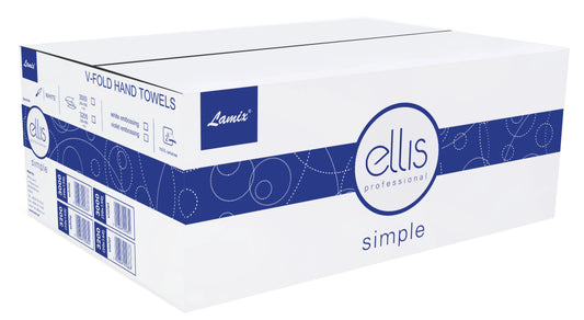 Ręcznik ZZ Ellis Professional Simple 2-warstw. 21x22cm biały celuloza 3000/150