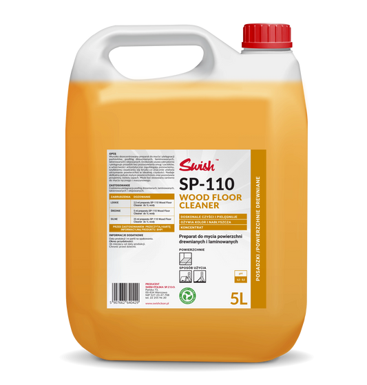 Preparat skoncentrowany do mycia podłóg drewnianych SWISH WOOD FLOR CLEANER 5L