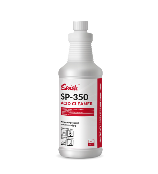 Preparat skoncentrowany do gruntownego mycia posadzek SWISH ACID CLEANER 1L