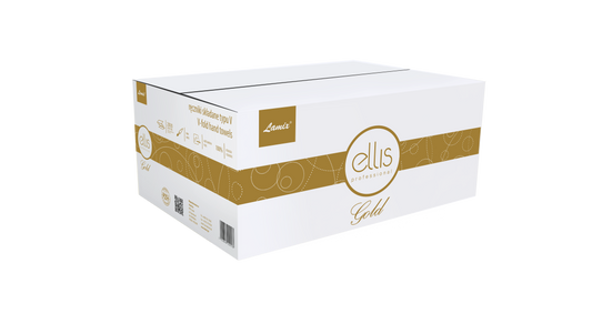 Ręcznik ZZ Ellis Professional Gold 3-warstw. 21x24cm biały celuloza 2500/125